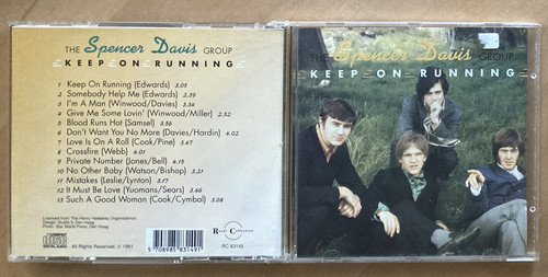 Spencer davis group keep on - keep,